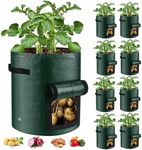 BIJOKETTEN 10 Gallon 8-Pack Grow Ba