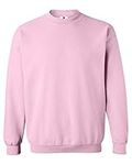 Club Plain Sweatshirts Sweater Jumper Top Unisex Mens Ladies Crewneck Baby Pink