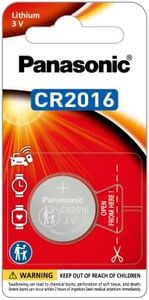 Panasonic CR2016 3V Coin Lithium Battery