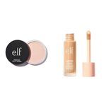 e.l.f. Poreless Putty Primer, Minimizes Pores & Preps Skin, Creates a Flawless Base & Halo Glow Liquid Filter, Complexion Booster For A Glowing, Soft-Focus Look