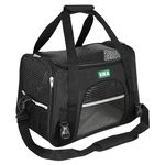 KIKA Pets PRO Cat Carrier Airline Approved Pet Carrier Dog Carriers for Small Dogs, Cat Carriers for Medium Cat Small Cat, Small Pet Carrier Small Dog Carrier Airline Approved Cat Pet Travel Carrier