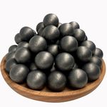 Alien Play 50 X .68 Aluminum Balls, Reusable Solid 68 Caliber Self Defense Balls Fit for Byrna SD and Umarex HDS HDR 68,7.3 Grams Hard Kinetic Projectiles for Target Shooting and Practice (BLK)