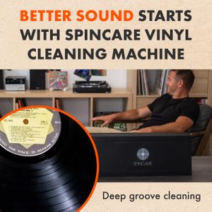 Spincare Vinyl Record Cleaner Kit – Complete Cleaning Solution