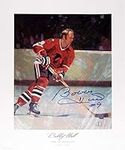 Bobby Hull Autographed Lithograph - Celebrate the "Golden Jet" | Chicago Hockey Memorabilia