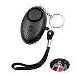 Personal Alarm For Women, Men, Teenagers, Kids Small Personal Attack Panic Alarm Keyring for Night Walking, Safety and The Elderly, Personal Alarm Key Chain For Self Defense, Loud, Batteries Included