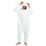 LBJR Hooded Onesies Animal Pyjamas Jumpsuit Halloween Costume Women Men