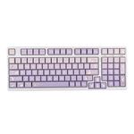 EPOMAKER Moonlit Bunny 138 Keys PBT Keycaps Set, 5-Side Dye Sublimation MDA Profile Keys for Mechanical Gaming Keyboard