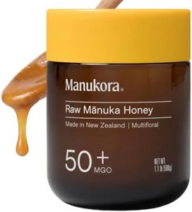 Manukora Raw Manuka Honey MGO 50+ New Zealand Non-GMO Daily Support 500g