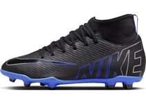 Nike Men's Mercurial Superfly 9 Club Sneaker, Black Chrome Hyper Royal, 11.5 UK