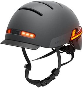 LIVALL BH51M Neo 2020 Smart Cycle Helmet with brake warning lights, indicators, fall-detection alert, plus stereo speakers & microphone for music playback (Black) 57-61cm