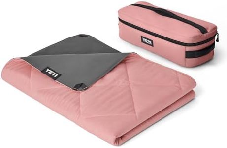 YETI Lowlands Blanket, Multi-Use Blanket with Travel Bag, Sandstone Pink