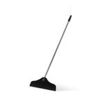 VHPL Wipers for Bathroom Floor Cleaning (Medium Size, Black)| With Wide Front & Pressure Knock, Lightweight & Maneuverable, Useful As Squeegee Wiper For Floor Cleaning, Kitchen Cleaning, Glass Cleaner