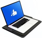 DefenderShield Laptop Sleeve – Slim 15 Inch Laptop Case with Multi-Layer Wireless Signal Shielding Technology – Vegan Leather Sleeve with Built-in Stand & Flap Closure