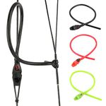 HNZMDY 2x Archery Bow Peep Sight with Rubber Peep Sight Tubing for Compound Bow (Green)