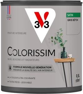 V33 Peinture multi-supports Colorissim® Gris béton satin 0,5L