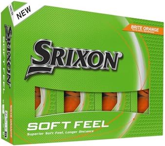 Srixon Soft Feel Golf Balls, Soft Feel 14, Brite Orange