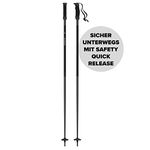 Atomic Unisex's AMT SQS Alpine Ski Poles, Black, 135