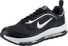 NIKE Men's Air Max Running Shoe, Black White Black Bright Crimson, 12 UK