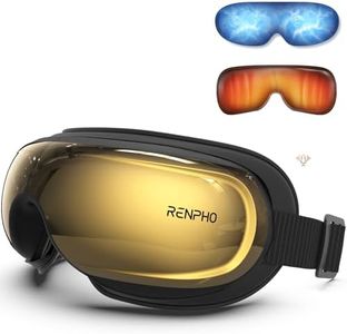 RENPHO Valentines Day Gifts, Eye Massager with Heat and Cooling, FSA/HSA Eligible, Eyeris 3 Voice Controlled Heated Eye Mask with DIY Massage Setting, Music Eye Care Birthday Gifts for Women Men