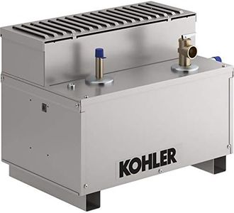 KOHLER K-5533-NA Invigoration Series 13kW Steam Generator, 13-kilowatt Steam Generator for Shower Stall or Custom Shower