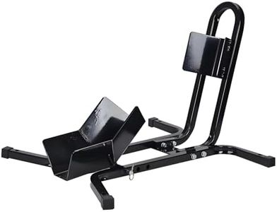 M.J COMFY-LIFE Motorcycles Wheel Chock Locking Stand System Steel Adjustable Fixing Tyre Holder Support Heavy Duty