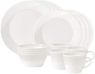 Royal Doulton 1815TW25098 1815 White Collection 16-Piece Dinnerware Set