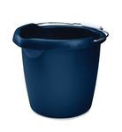 Rubbermaid FG296900ROYBL Roughneck Round Bucket, 15-Quart, Blue