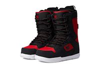 DC Phase Mens Snowboard Boots (11, Black/Red/Black)