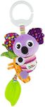 LAMAZE Mini Clip and Go Koala Baby Toy, Clip On Baby Pram Toy and Pushchair Toy, Newborn Sensory Toy for Babies Boys and Girls from 0 to 6 Months