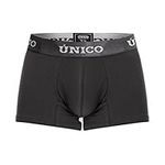 MUNDO ÚNICO Trunk Briefs for Men | Men's Boxer Suspensor made with Higher Fit and Comfort of Movement | Cotton Men's Stretch Underwear | Elastic that doesn't bend, No-Ride-up | Grey - Medium, Grey, Medium