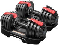 BRAINGAIN Adjustable Dumbbells Set 