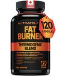 Nutratology® Thermogenic Fat Burner | Canadian-Made | Metabolizes Carbohydrates & Fats - Appetite Suppressant That Helps Satiety - Weight Loss Pills for Women & Men - Keto-Friendly - 120 Capsules