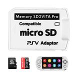 Bothfox Ultimate Version SD2Vita 5.0 Memory Card Adapter for PS Vita PSVSD Micro SD Adapter Compatible with HENkaku Enso System, SD2Vita Convertor for PS Vita 1000 2000 Memory Card Full Coverage