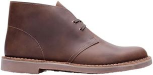 Clarks Men's Bushacre 3 Chukka Boots, Dark Brown Lea, 49.5 EU