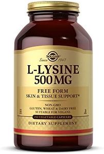 Solgar L-Lysine 500 mg Vegetable Capsules 250ct