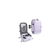 SEAFEW Travel Backpack for Women, Carry on Luggage Backpack Flight Approved Travel Backpack, Waterproof Outdoor Hiking Rucksack Casual Daypack 15.6 Inch Business Laptop Backapck Men,B5-Purple