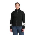 Spyder Women's Standard Speed Full Zip Fleece Jacket, Black