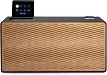 Pure Evoke Home All-in-One Music System (DAB+/FM radio, internet radio, Spotify Connect, Bluetooth, CD-Player) Special Edition Black/Wood