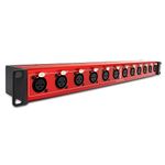 Sound Tools CAT Rack Female - Female XLR Stage Box with Audio Over Shielded CAT Cable. Send 12 Channels of Audio, DMX, Clear-Com or AES.