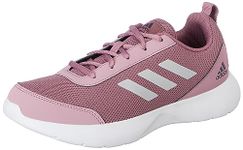 Adidas Women's Synthetic Questeron W Running Shoe WONORC/Stone/SHAVIO, 7 UK, Pink (Set of 1 Pair)