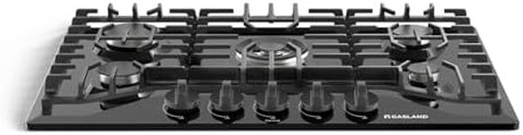 GASLAND Gas Cooktop 30 Inch Black, 