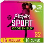 Playtex Sport Odor Shield Tampons, 