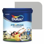 Dulux Promise Exterior Emulsion Paint (10L, Veil) | Ideal for Exterior Walls | Smooth Finish | Anti-Peel & Anti-Crack | Long-Lasting Colors