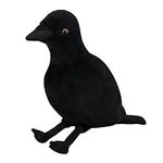 Luhrick Crow Plush Toy Realistic Ra