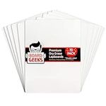 Dry Erase Lapboards | 9 x 12 inch Large Whiteboard | Pack of 12 White Board Set | Great for Teachers, Students, Children, Classroom | Reusable, Durable, Portable, Double Sided Whiteboard