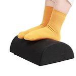 HASTHIP® Foot Rest for Office Chair, Foot Rest Under Desk, Ergonomic Design, Removable Cover with Anti-Skid Bottom, Memory Foam Footrest for Improved Posture and Stress Relief, Great for Home, Office