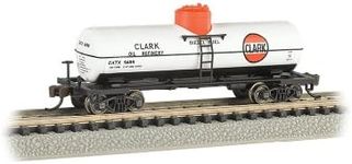 Bachmann Industries Acf 36'-6" 10,000-Gallon Single-Dome Tank Car Clark, N Scale