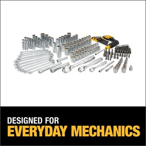DEWALT Mechanics Tool Set, 205-Piece – Sockets, Wrenches & More
