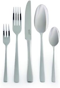 Villeroy & Boch vivo by Group - Voice Basic Cutlery, 30 pcs., for up to 6 Persons, Stainless Steel, Dishwasher Safe