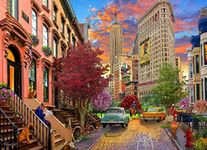 Vermont Christmas Company Hopscotch in New York Jigsaw Puzzle 1000 Piece